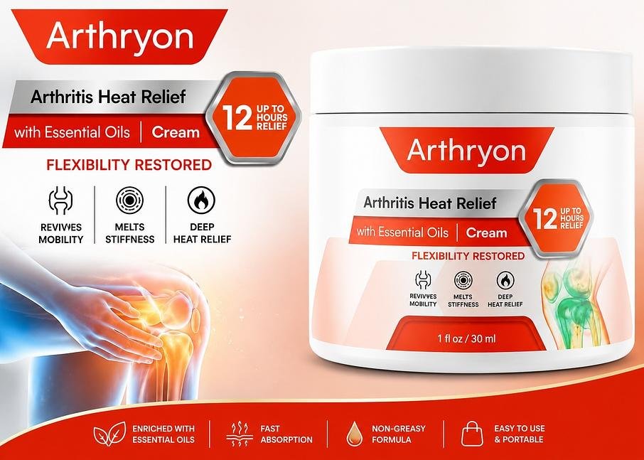 Arthryon Heat Relief Cream | Soothe Pain Fast